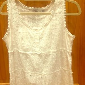 Prana eyelet tank